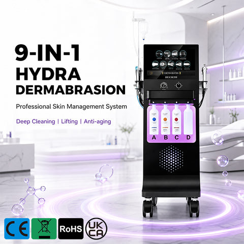 9 in 1 Hydra Dermabrasion Machine – Professional Facial Skin Management System