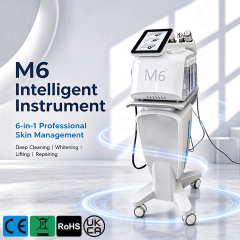 M6 Intelligent Facial Care System – 6 in 1 Multifunctional Skincare Workstation