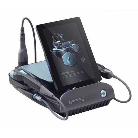 Titanium Ultrasonic 3 in 1 HIFU Machine Full-Face & Neck Use Pain-Free Home Care
