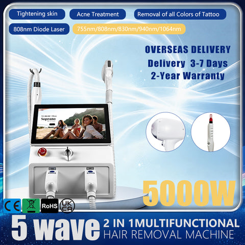 2-in-1 Salon Beauty | Hair Removal + Picosecond Facial
