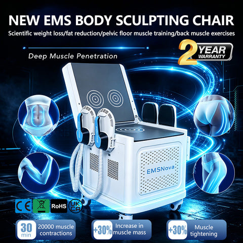 Professional EMS Body Sculpting Chair | HIEMT Muscle, Fat & Pelvic Floor