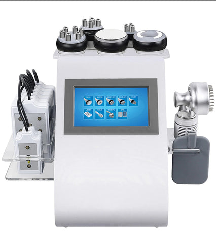 9 in 1 40K Vacuum Cavitation Machine Ultrasonic Body Slimming Machine Multi-Polar Anti-Wrinkle Rejuvenation Skin Lift Tighten