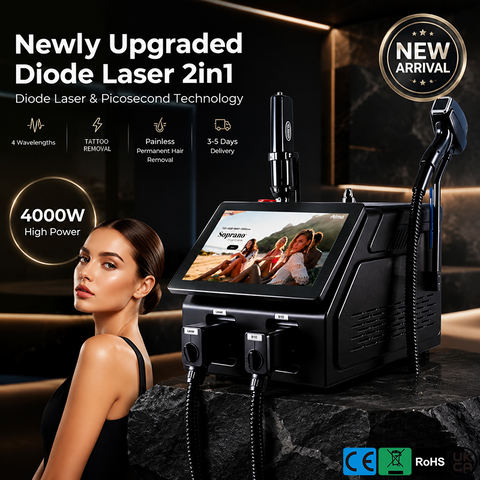 2-in-1 Diode & Pico | Permanent Hair Removal for All Skin