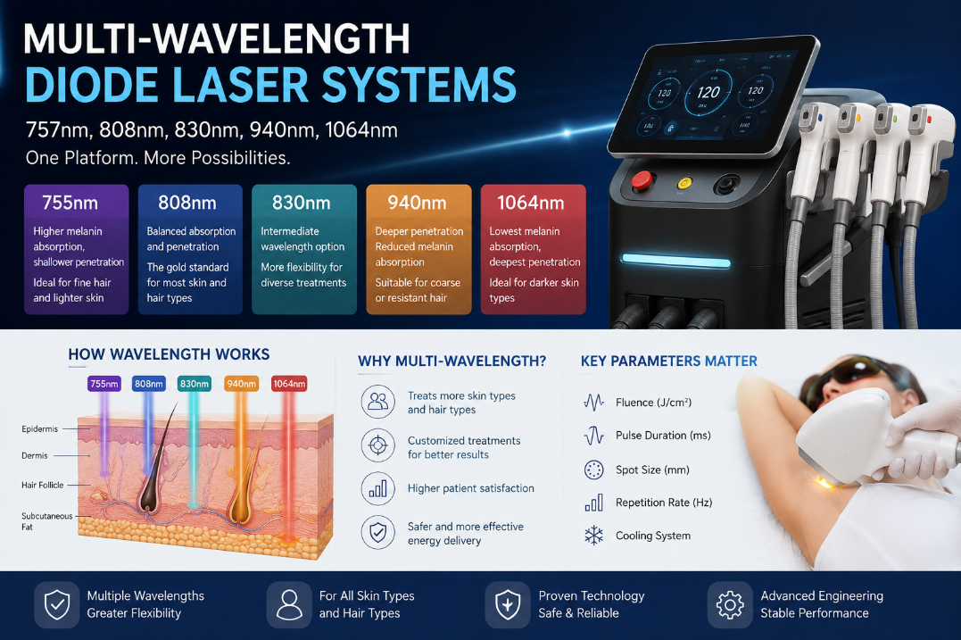 Multi-Wavelength Diode Laser Systems: Technical Overview