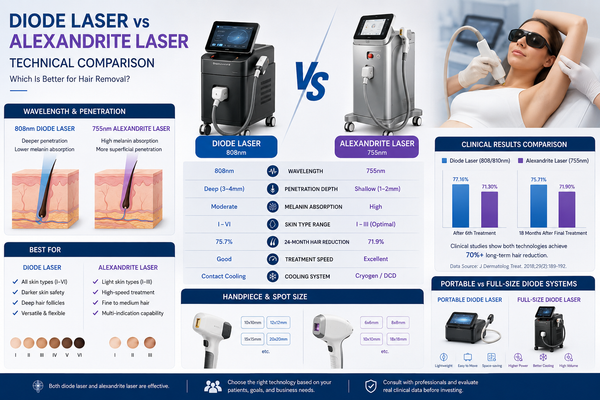 Diode Laser vs Alexandrite Laser: Technical Comparison