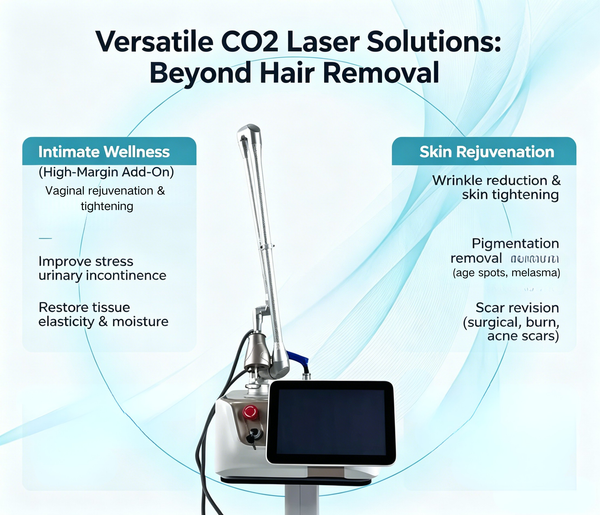 High-Margin Add-Ons Post-Laser Hair Rem: CO2 for Intimate