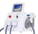 Dual-Handled Hair and Freckle Removal Beauty Device, Anti-Aging and Skin Rejuvenation Machine, with A Foldable Display for Convenient Storage