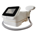 Mini diode laser hair removal device, providing long-lasting hair regrowth inhibition. Suitable for sensitive skin. Can be used for full-body hair removal or in home/salon settings.