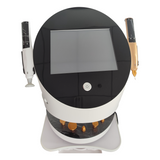 Skin-removing and whitening beauty device: removes acne, acne scars, and blackheads; rejuvenates and revitalizes skin; reduces skin sagging.