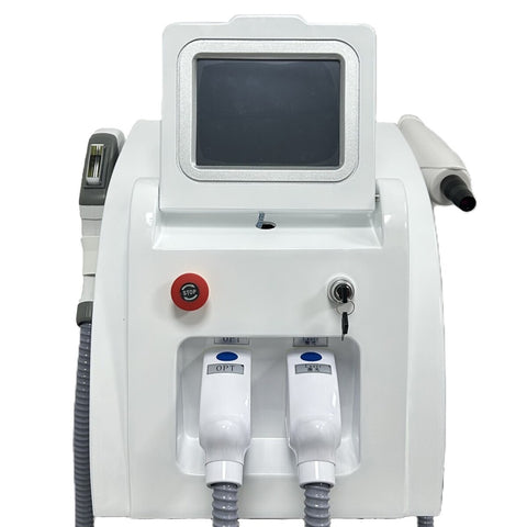 2-in-1 Laser Beauty Machine, IPL Permanent Hair Removal, Picosecond Laser Treatment, Spot Fading and Skin Whitening