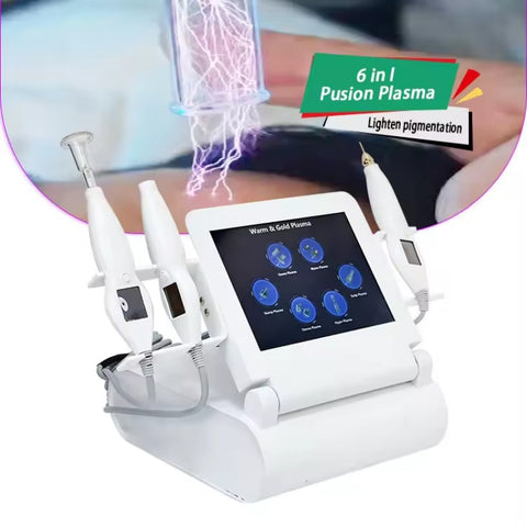 Cold Plasma Multi-Function Beauty Device - All-in-One Skin Treatment for Pigmentation, Wrinkles, Tightening, Mole Removal, Alopecia & Nail Care
