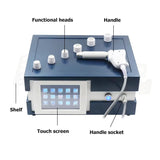 Pneumatic Shockwave Therapy Device - Full Body Pain Relief for Joints & Muscles, Treats Shoulder, Neck, Knee, Elbow, Hip, Heel and More