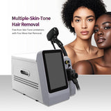 808nm Diode Laser Hair Removal: Touchscreen Handle for Painless, Long-Lasting Hair Reduction