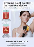 This 2-in-1 multi-functional picosecond laser hair removal device comes with an ice pack handle and can quickly remove hair. It is suitable for limbs, lips, underarms, and bikini line.
