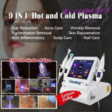 Cold Plasma Energy Skin Revitalizer - Remove Dark Spots, Wrinkles & Tighten Skin, Plus Treatment for Moles, Acne & Pores