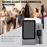 808nm Diode Laser Hair Removal: Touchscreen Handle for Painless, Long-Lasting Hair Reduction