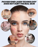 This 2-in-1 multi-functional picosecond laser hair removal device comes with an ice pack handle and can quickly remove hair. It is suitable for limbs, lips, underarms, and bikini line.