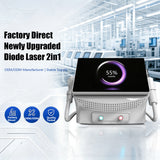 Newly Upgraded Diode Laser 2-in-1 System – 5 Wavelengths + Picosecond for Clinics & Salons