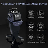 This multi-functional beauty device is suitable for sensitive skin. It can painlessly exfoliate, remove blackheads, tighten the skin around the eyes, and perform non-invasive oxygen injection.