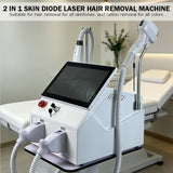 2-in-1 Salon-Level Beauty Device, Permanent Hair Removal + Picosecond Facial | Erase Unwanted Hair & Tattoos, Remove Dark Spots, Brighten Skin at Home For Men & Women, All Skin Types