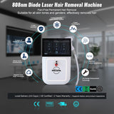 TM059-01 White Arctic Laser | LCD Handle for Hair Removal