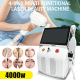 4-in-1 Multifunctional Beauty Tool for Hair Removal, Whitening, and Skin Rejuvenation. One Device for Both Hair Removal and Skincare, Making Skincare Easy