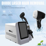 808nm Diode Laser Hair Removal: Touchscreen Handle for Painless, Long-Lasting Hair Reduction