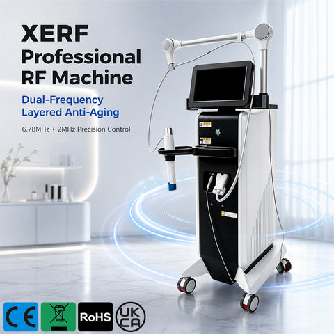 XERF Professional RF Machine – Dual-Frequency Monopolar RF for Face & Body Anti-Aging