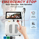 Professional White 808nm Diode Laser Hair Removal Machine – Premium Aesthetic for Your Clinic
