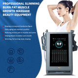 EMS Magnetic Slimming Device with 4 Handles,Muscle Building and Cellulite Improvement Across Arms