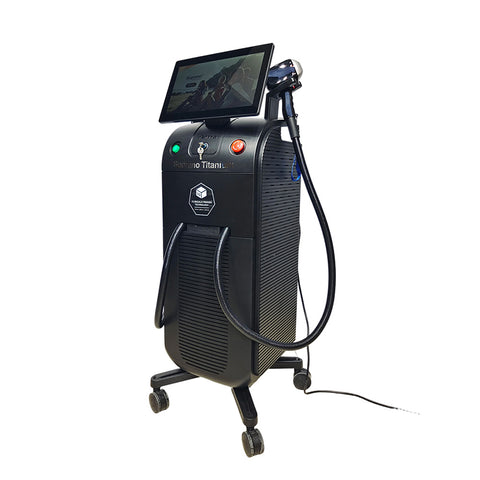 2 Handle Soprano Titanium Diode Laser Hair Removal Machine