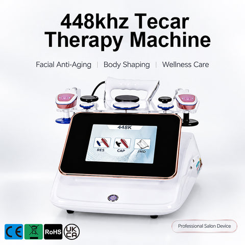 448KHz Tecar Therapy Machine – Professional Body & Facial Rejuvenation System