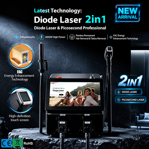 2-in-1 Diode & Pico | Permanent Hair Removal for All Skin