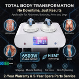 2-Handle EMS Magnetic Device,Dual Handles with Targeted Electromagnetic Pulses for Precision Shaping
