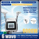 6-Wavelength Diode Laser Hair Removal Machine – 2-in-1 with Picosecond Technology