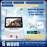 2-in-1 Diode & Picosecond Laser Machine – Professional 808nm Diode Laser Machine for Hair & Tattoo Removal