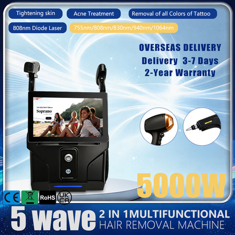 B61 2-in-1 Diode & Pico | Painless Hair & Tattoo Removal
