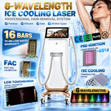 16 Bars Professional 2-in-1 Diode & Picosecond Laser Machine – 70 Million Shots