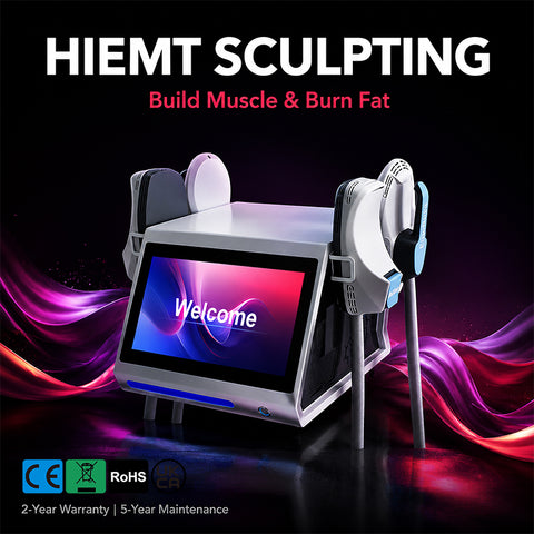 6500W EMS Body Sculpting System | HIEMT Muscle & Fat Reduction