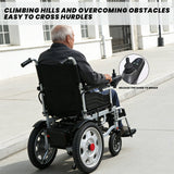Foldable Electric Wheelchair | Lightweight, 4 Battery Opts