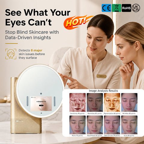 AI Skin Analyzer | Smart Skin Scope for Home & Salon Use