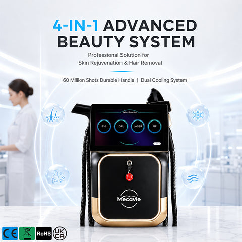 4-in-1 Diode Laser Beauty Device | Hair Removal & Skin Treatment