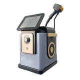 Diode Laser Hair Removal Device, Ice-handle Painless Permanent Hair Removal Equipment, Home Salon Hair Removal Device