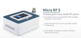 Square Gold RF Microneedling | Cooling for Sensitive Skin