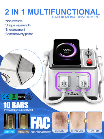 Grow Your Practice with a 2-in-1 Diode & Pico Laser for Hair and Tattoo Removal
