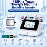 448KHz Tecar Therapy Machine – Professional Body & Facial Rejuvenation System