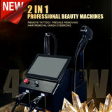 Mecavie Premium 2-in-1 Salon Beauty Device,Silky Hair-Free Skin, Scar-Free Blemish Removal, Luminous Complexion, Perfect for All Skin Tones