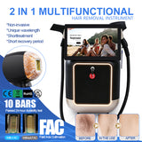 2-in-1 Beauty Device | Hair Removal & Skin Rejuvenation