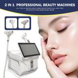2-in-1 Multi-functional Laser Beauty Machine, Fades Spots and Removes Moles, Provides Comfortable Hair Removal
