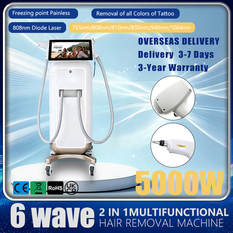 16 Bars Professional 2-in-1 Diode & Picosecond Laser Machine – 70 Million Shots